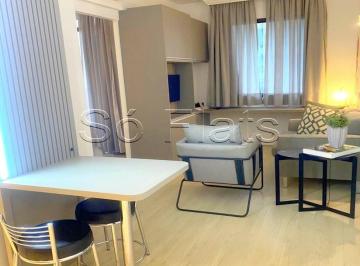 Apartamento · 38m² · 1 Quarto · 1 Vaga · Flat em Itaim Bibi, São Paulo/SP de 38m² 1 quartos para locação R$ 5.000,00/mes