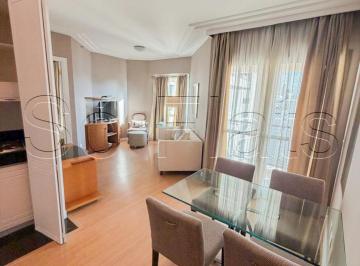 Apartamento · 79m² · 3 Quartos · 2 Vagas · Flat em Vila Nova Conceição, São Paulo/SP de 79m² 3 quartos para locação R$ 12.130,00/mes