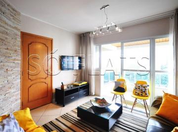 Apartamento · 120m² · 3 Quartos · 2 Vagas · Flat em Vila Suzana, São Paulo/SP de 120m² 3 quartos para locação R$ 4.500,00/mes
