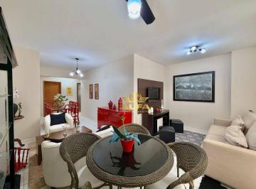 Apartamento · 110m² · 3 Quartos · 2 Vagas · Apartamento em Barra Funda, Guarujá/SP de 110m² 3 quartos à venda por R$ 690.000,00
