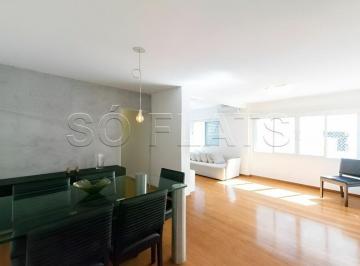 Apartamento · 121m² · 3 Quartos · 2 Vagas · Apartamento em Itaim Bibi, São Paulo/SP de 121m² 3 quartos para locação R$ 12.100,00/mes