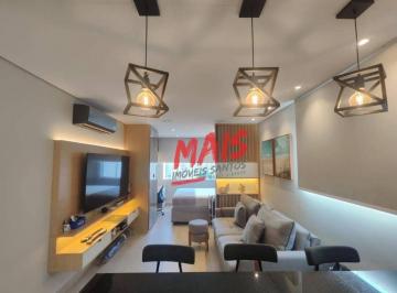 Apartamento · 40m² · 1 Quarto · 1 Vaga · Apartamento em Gonzaga, Santos/SP de 40m² 1 quartos à venda por R$ 630.000,00 ou para locação R$ 4.8