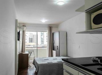 Apartamento · 27m² · 1 Quarto · 1 Vaga · Flat em Pinheiros, São Paulo/SP de 27m² 1 quartos para locação R$ 1.800,00/mes
