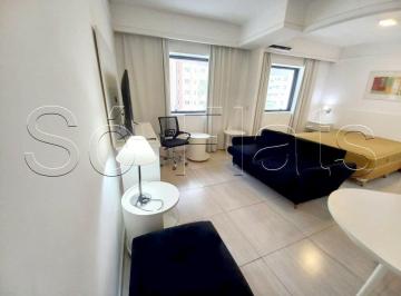 Apartamento · 33m² · 1 Quarto · 1 Vaga · Flat em Moema, São Paulo/SP de 33m² 1 quartos para locação R$ 3.000,00/mes