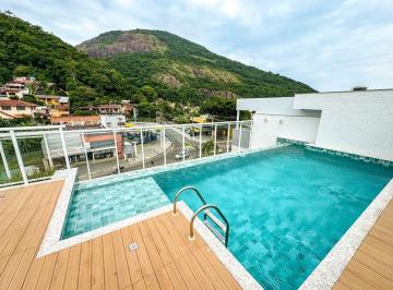 Apartamento · 175m² · 3 Quartos · 2 Vagas · Cobertura em Itacoatiara, Niterói/RJ de 175m² 3 quartos para locação R$ 7.200,00/mes