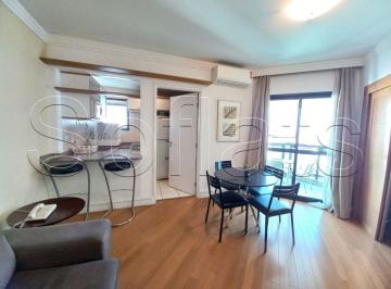 Apartamento · 60m² · 2 Quartos · 2 Vagas · Flat em Paraíso, São Paulo/SP de 60m² 2 quartos para locação R$ 4.200,00/mes