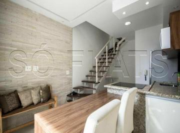 Apartamento · 39m² · 1 Quarto · 1 Vaga · Flat em Cidade Monções, São Paulo/SP de 39m² 1 quartos para locação R$ 6.255,00/mes