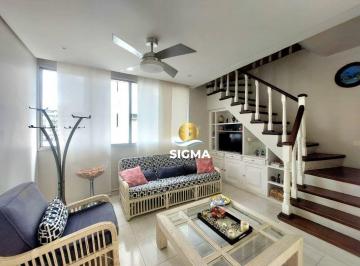 Apartamento · 160m² · 3 Quartos · 1 Vaga · Cobertura em Balneário Cidade Atlântica, Guarujá/SP de 160m² 3 quartos à venda por R$ 470.000,00