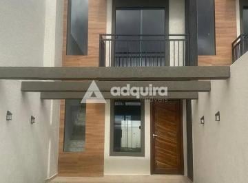 Casa · 118m² · 3 Quartos · 2 Vagas · Sobrado em Oficinas, Ponta Grossa/PR de 118m² 3 quartos à venda por R$ 467.000,00