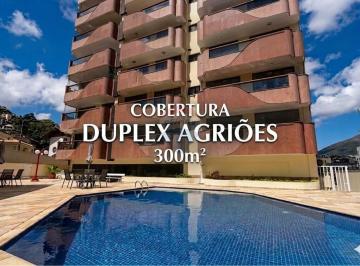 Apartamento · 298m² · 3 Quartos · 2 Vagas · Cobertura em Agriões, Teresópolis/RJ de 298m² 3 quartos à venda por R$ 1.390.000,00