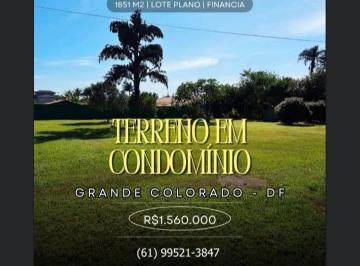 Terreno · 1851m² · Terreno em Grande Colorado (Sobradinho), Brasília/DF de 1851m² à venda por R$ 1.560.000,00