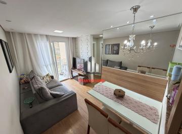 Apartamento · 52m² · 2 Quartos · 1 Vaga · Varandas Jardim do Lago - Varandas jardim do Lago 2 dorm com sacada rico em Armarios