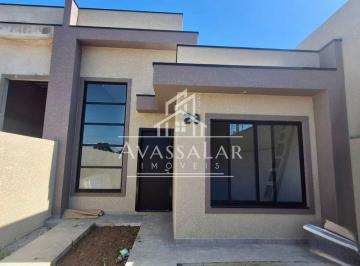 Casa · 3 Quartos · 1 Vaga · Casa com 3 dormitórios e churrasqueira à venda | Fazenda Rio Grande PR