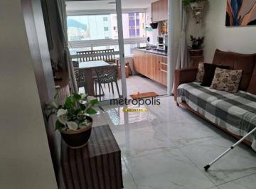 Sala · Apartamento com 3 dormitórios à venda, 148 m² por R$ 1.600.000,00 - Vila Guilhermina - Praia Grande/