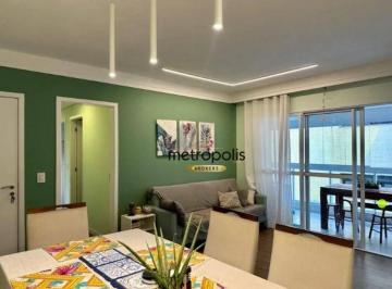 Sala · Apartamento com 3 dormitórios à venda, 107 m² por R$ 990.000,00 - Santo Antônio - São Caetano do Sul