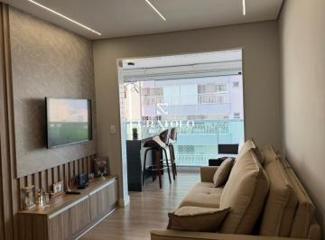 Apartamento · 97m² · 3 Quartos · 2 Vagas · Residencial Porto Galé - Apartamento à venda com 97 m², 3 quartos, varanda e 2 vagas, Vila Zilda (Ta