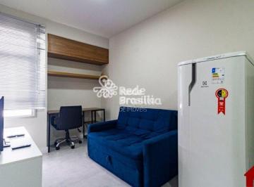 Apartamento · 24m² · 1 Quarto · 1 Vaga · CCSW 4 Edifício Top Master | Kitnet Mobiliado com 1 Vaga de Garagem - Sudoeste