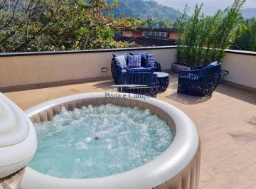 Casa · 167m² · 3 Quartos · 2 Vagas · Casa em Camburi a 450m da praia com rooftop e spa