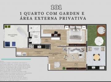 Apartamento de 1 quarto, Rio de Janeiro · Flamengo Quarto e Sala Garden 65 m2 Primeira Locação