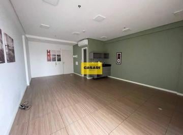 Comercial · 41m² · 1 Vaga · Sala Comercial Mobiliada para Alugar no Centro de São Bernardo do Campo – 41 m²