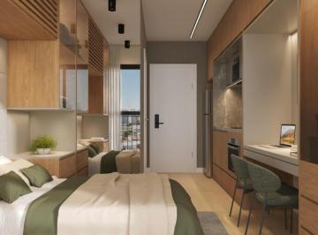 Apartamento de 1 quarto, Curitiba · Stúdio na planta