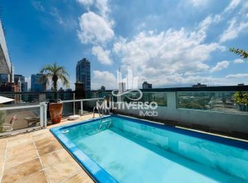 Apartamento · 212m² · 2 Quartos · 2 Vagas · Linda Cobertura de 212 m² em Bairro Nobre- Ponta da Praia-Porteira Fechada!!!
