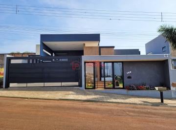Casa · 211m² · 4 Quartos · 2 Vagas · Casa Alto Padrão no Jardim Vale Verde em Rolândia/Pr.