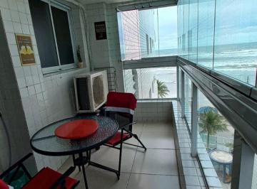 Apartamento de 2 quartos, Mongaguá · Apartamento 2 Quartos Frente ao Mar Sacada e Lazer Completo