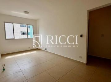 Sala dois ambientes · Raridade! Apartamento 1 dormitório com vaga - Em Santos, andar alto, vista livre e condomínio baixo