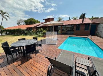 Foto 01 · Chácara de luxo em condomínio: 5 quartos, 5 suítes, 1 sala, 6 banheiros, 338m² em Terras de Itaici, 
