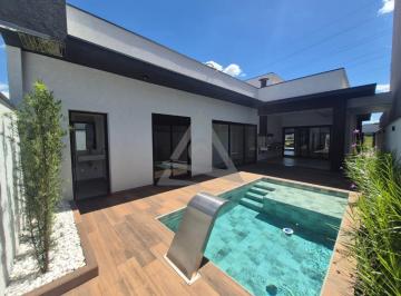 Casa · 182m² · 3 Quartos · 4 Vagas · Casa à venda em Paulínia, Parque Brasil 500, com 3 suítes, com 182 m², Residencial Santorini