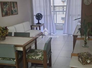 Apartamento · 2 Quartos · Apartamento 2 Quartos, 1 Suite Para Temporada Com Vista Para o Mar, Mobiliado, Area De Lazer Complet