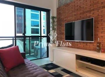 Apartamento · 42m² · 1 Quarto · 1 Vaga · Flat disponível para venda no International Duplex Residence em Moema, com 42m², 1 dormitório e 1 va