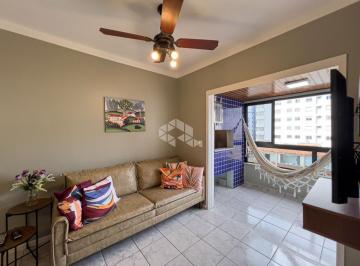 Apartamento · 65m² · 2 Quartos · 1 Vaga · Apartamento de 2 dormitórios com sacada e box/vaga de garagem em Capão da Canoa
