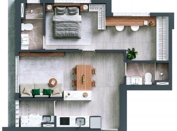 Apartamento de 1 quarto, Barueri · Apartamento à venda no Condomínio Bosque Alphagran em Alphagran Alphaville em Barueri - SP