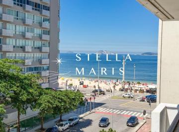 Foto 02 · Leblon, Apartamento com vista linda para o mar, 140 m2, 4 quartos e 1 vaga para locação no Renomado 