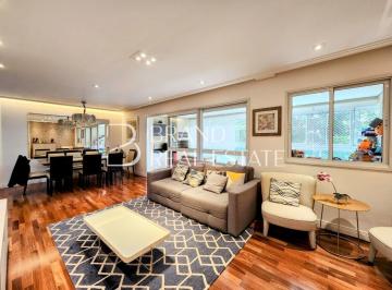 Apartamento · 127m² · 3 Quartos · 2 Vagas · Apartamento á venda no Vértice Brooklin, 127m², 3 suítes, 2 vagas, varanda gourmet.