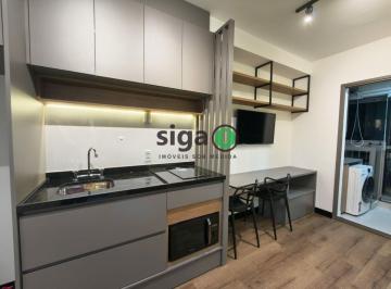 Apartamento · 30m² · 1 Quarto · Studio mobiliado de 30m² para locação a 5 minutos da estação Borba Gato