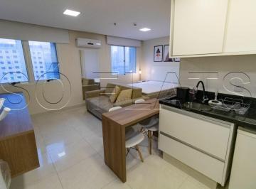 Apartamento · 25m² · 1 Quarto · 1 Vaga · Flat 25m² à venda na Vila Olímpia | Serviços, vaga e alta rentabilidade