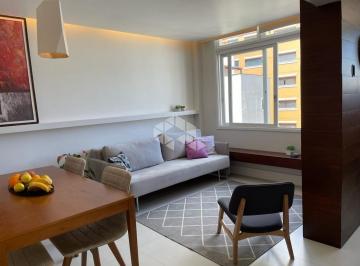 Apartamento · 44m² · 1 Quarto · 1 Vaga · Excelente apartamento mobiliado, reformado de 1 dormitório com suite