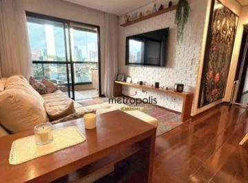 Sala · Apartamento com 3 dormitórios à venda, 114 m² por R$ 855.000,00 - Nova Petrópolis - São Bernardo do