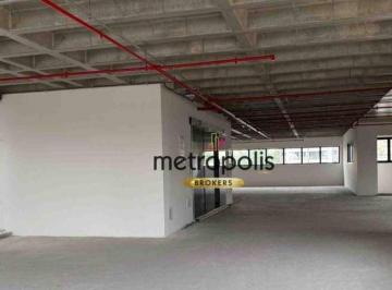 Laje corporativa com vão livre · Sala à venda, 132 m² por R$ 1.874.000,00 - Jardim - Santo André/SP