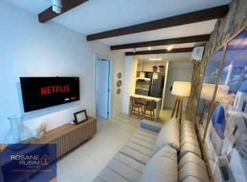 Apartamento · 45m² · 1 Quarto · 1 Vaga · Quarto e sala para Locação finamente decorado e mobiliado no melhor da Barra.
