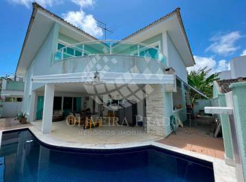 Casa · 485m² · 5 Quartos · 6 Vagas · Júnior Creci 4745 - 84 99922.4172- Cond. Bosque dos Poetas - Casa c/ 5 Suíte - R$ 2.250.000 - Parque