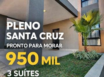 Casa · 141m² · 3 Quartos · 2 Vagas · PLENO SANTA CRUZ - SOBRADO EM CONDOMINIO NO SANTA CRUZ