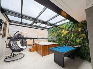 Apartamento · 98m² · 2 Quartos · 1 Vaga · Cobertura sem Condomínio com 2 Quartos para Alugar, 98m² - Jardim Bela Vista, Santo André/SP.