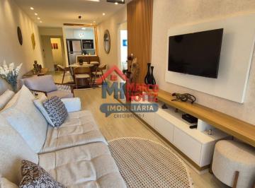 dtndnme2owmzztu1zte3m2zj_md · Apartamento Mobiliado 106m² - 2 suítes e 2 vagas demarcadas no Canto do Forte