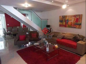 f571022bcec91c8ffe0fadd7342449cd3a601719 · Sobrado com 3 dormitórios à venda, 174 m² por R$ 850.000,00 - Vila Scarpelli - Santo André/SP