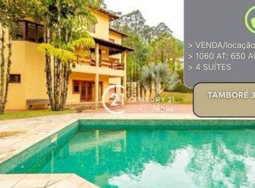 77e6bdbc8184ea1b1208c0cf4138769204acc816 · Casa, 650 m² - venda por R$ 13.000.000,00 ou aluguel por R$ 36.500,00/mês - Residencial Três (Tambor