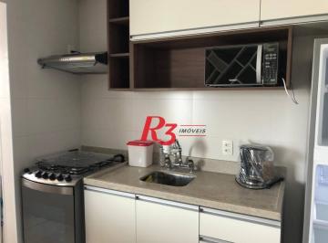 54d703a01e4999a1d194eea78f619c828609e7f3 · Apartamento com 1 dormitório para alugar, 47 m² por R$ 5.000,00/mês - Boqueirão - Santos/SP